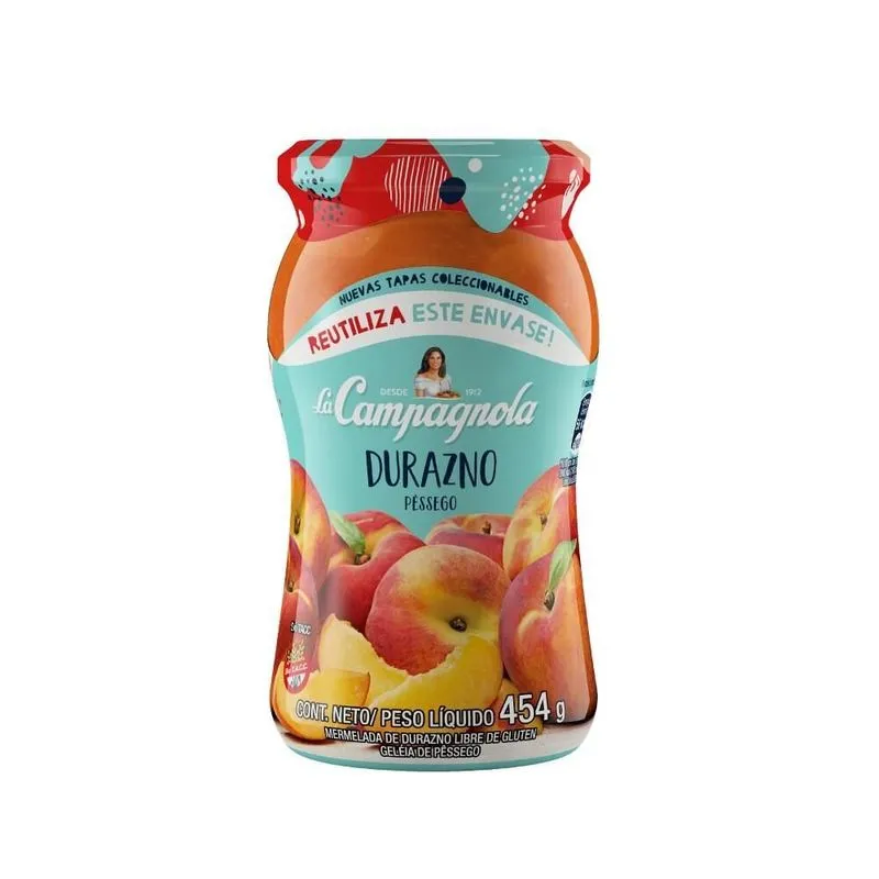 Geleia LA CAMPAGNOLA Pêssego 454g