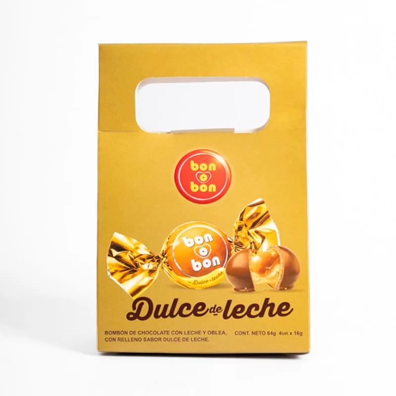 Bon O Bon Bombom Relleno Sabor A Dulce De Leche 64 gr