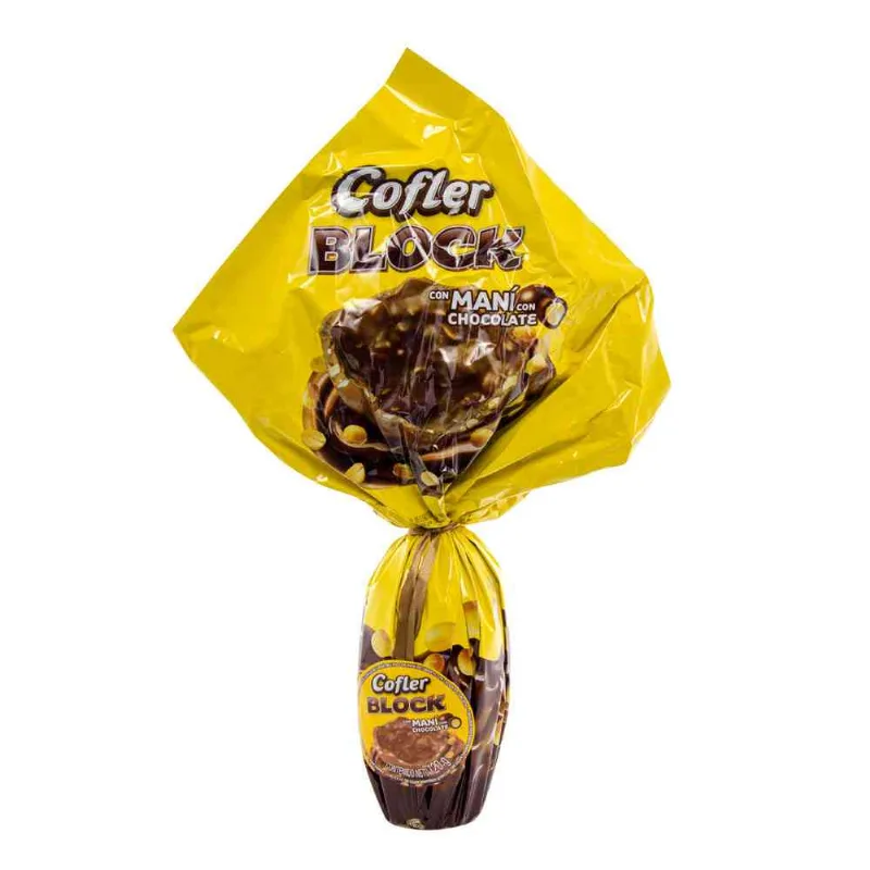 Huevo De Pascua Cofler Chocolate Negro X 120 Gr