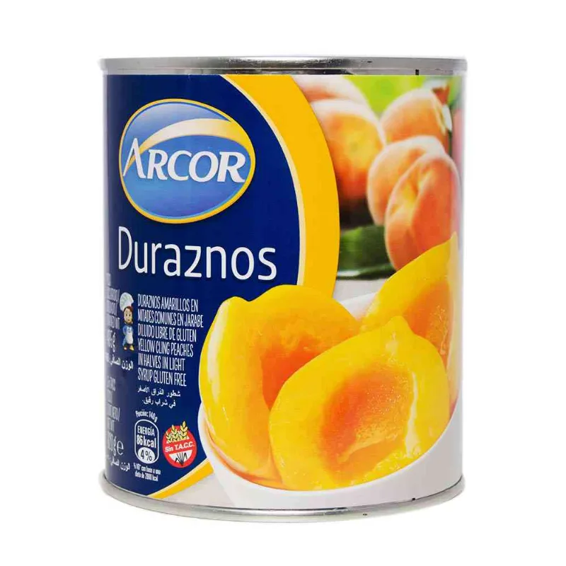 Duraznos Al Natural Arcor 485 Gr