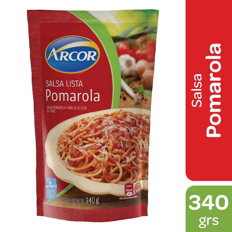 Salsa Arcor Pomarola X340gr