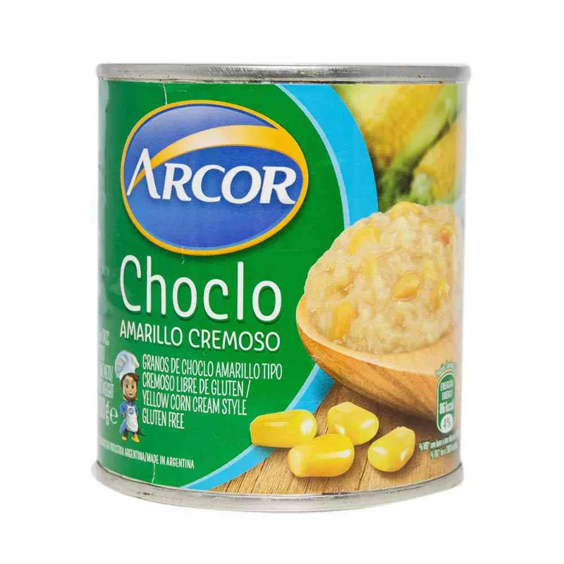 Choclo Amarillo Cremoso 300 Grs Arcor