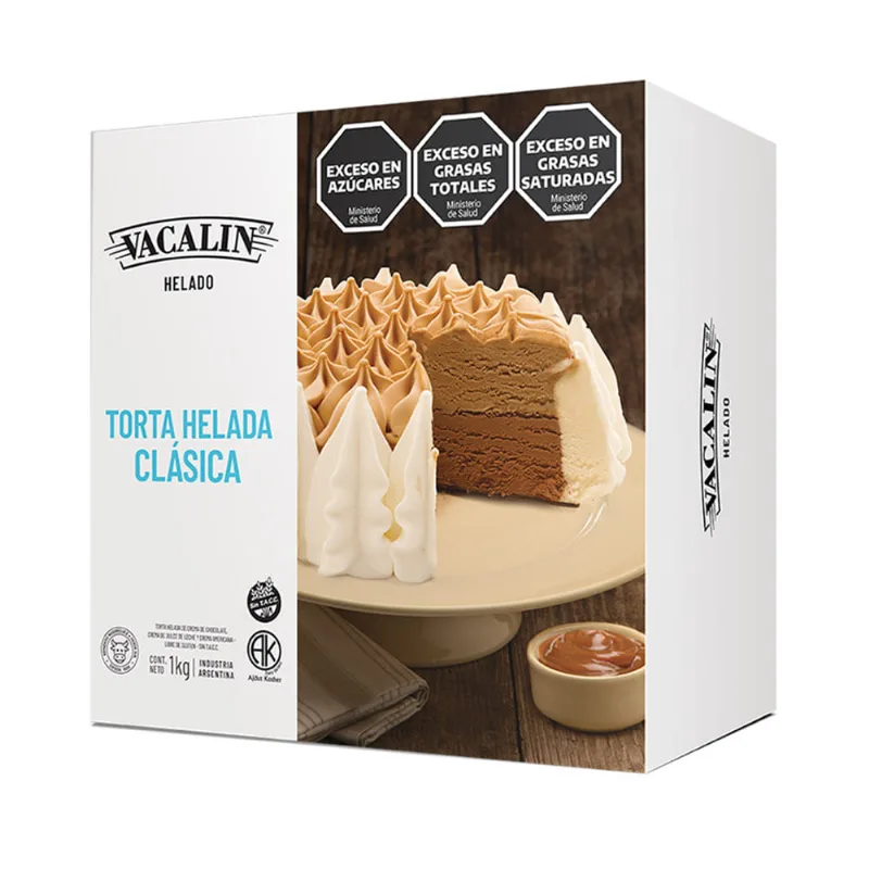 Torta Helada Vacalin De Chocolate Americana Y