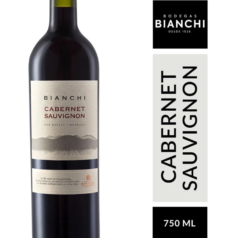 Vino Tinto Valentin Bianchi Cabernet Sauvignon 750 Cc