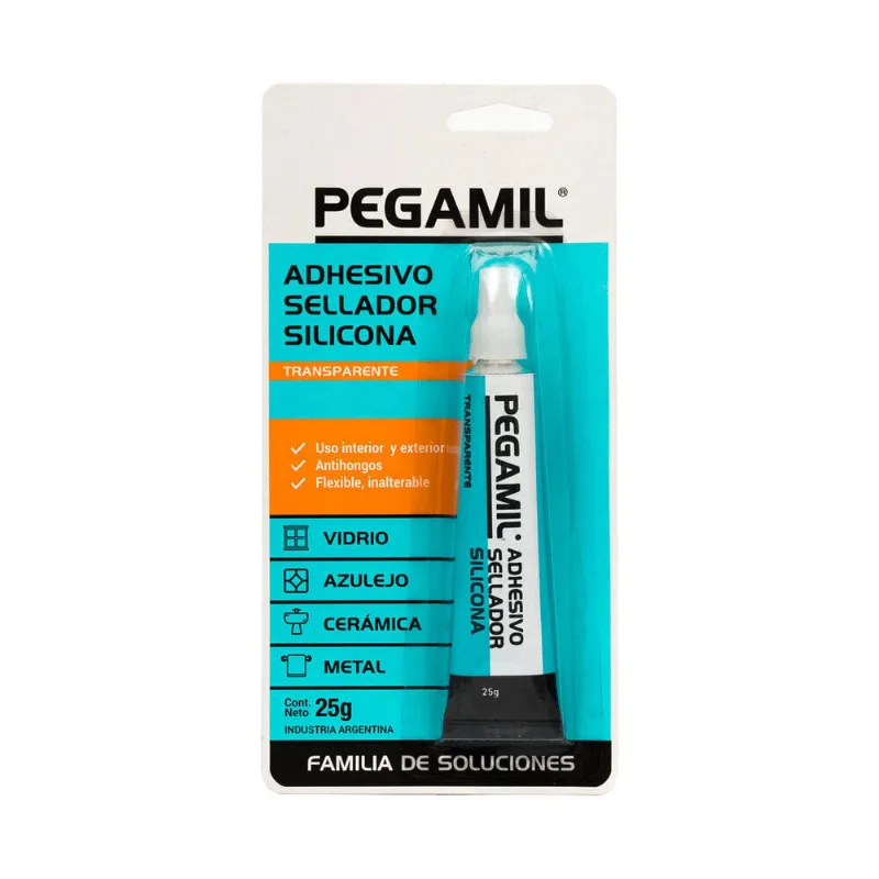 Pegamil silicona tpte 25g bl
