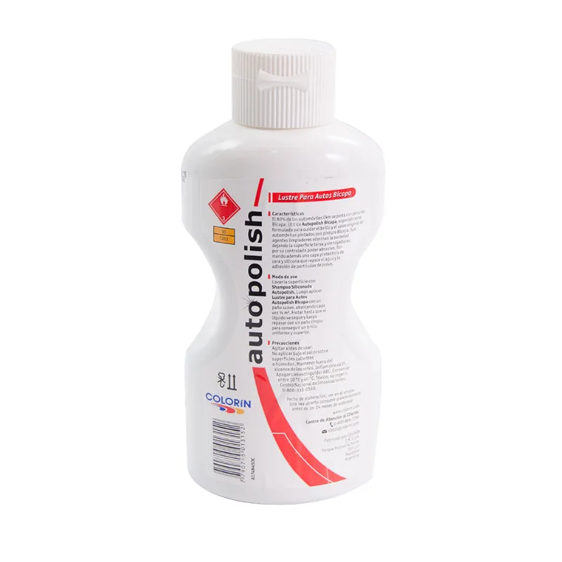 Cera Autobrillo Para Autos Incoloro 450 Cc