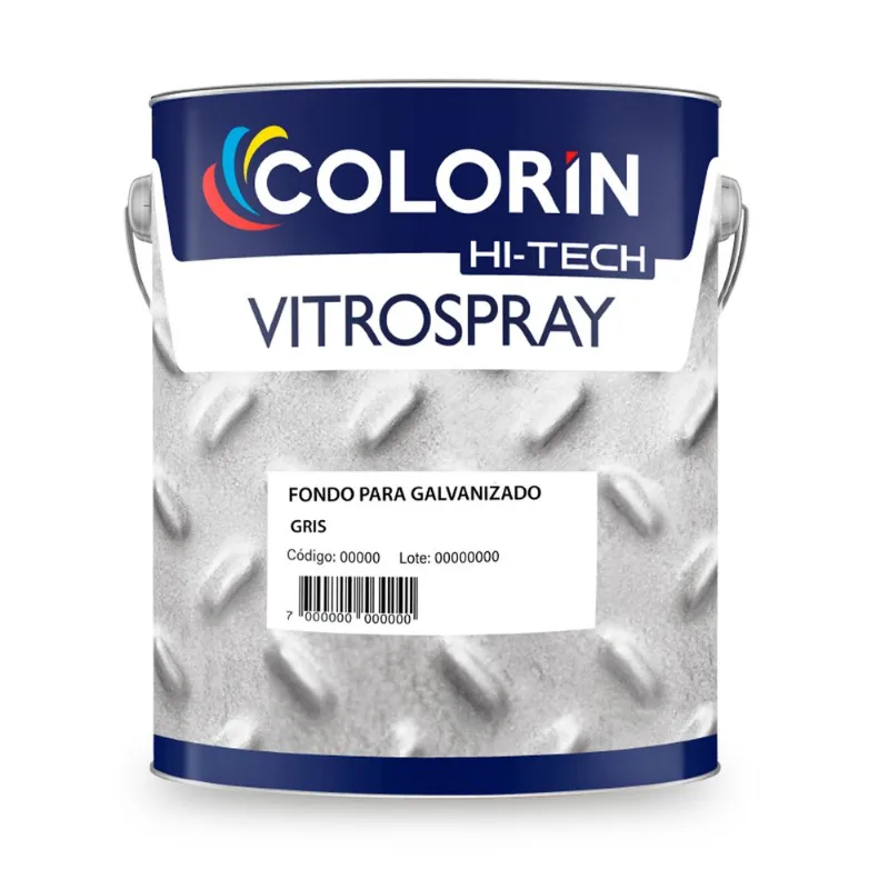 Fondo para Galvanizado Vitrospray Gris 1 L Gris