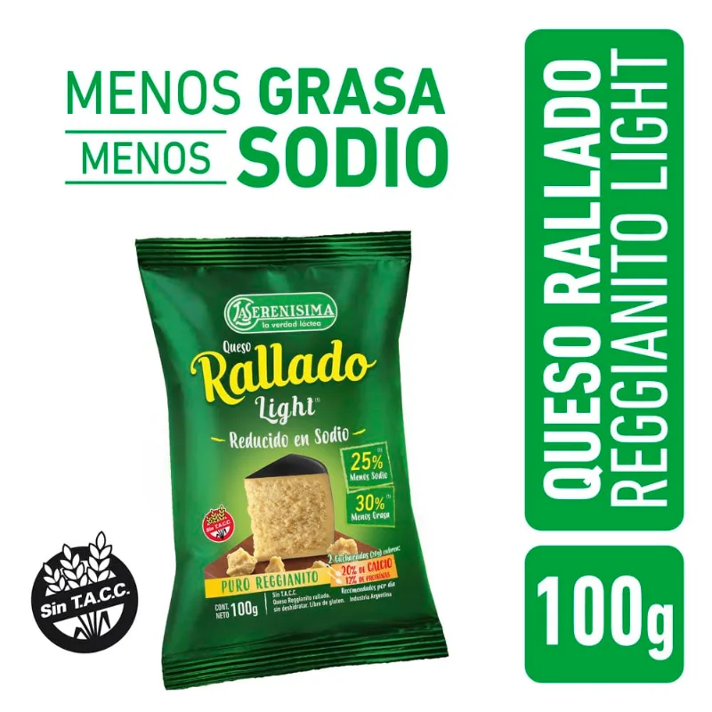 Queso Rallado La Serenisima 100 Gr