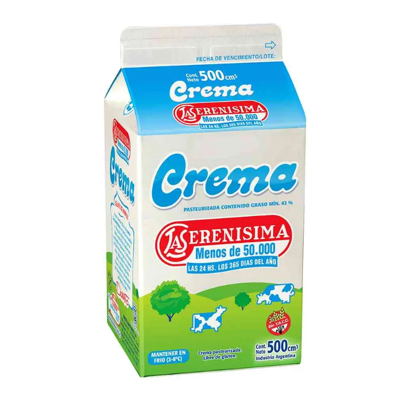 Crema La Serenísima 500 Ml
