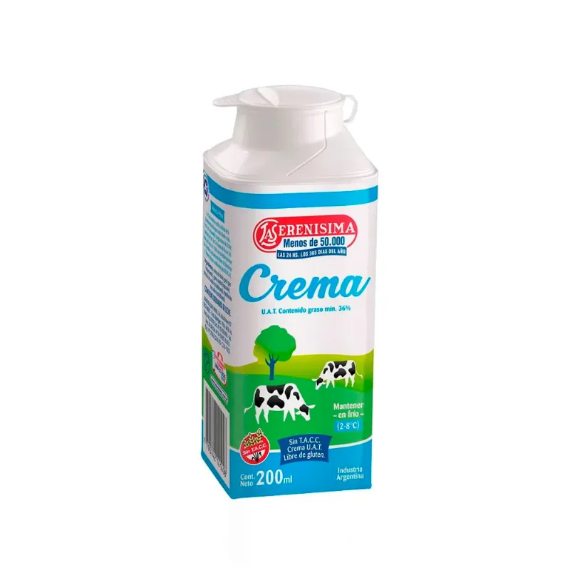 Crema La Serenísima 200 Ml