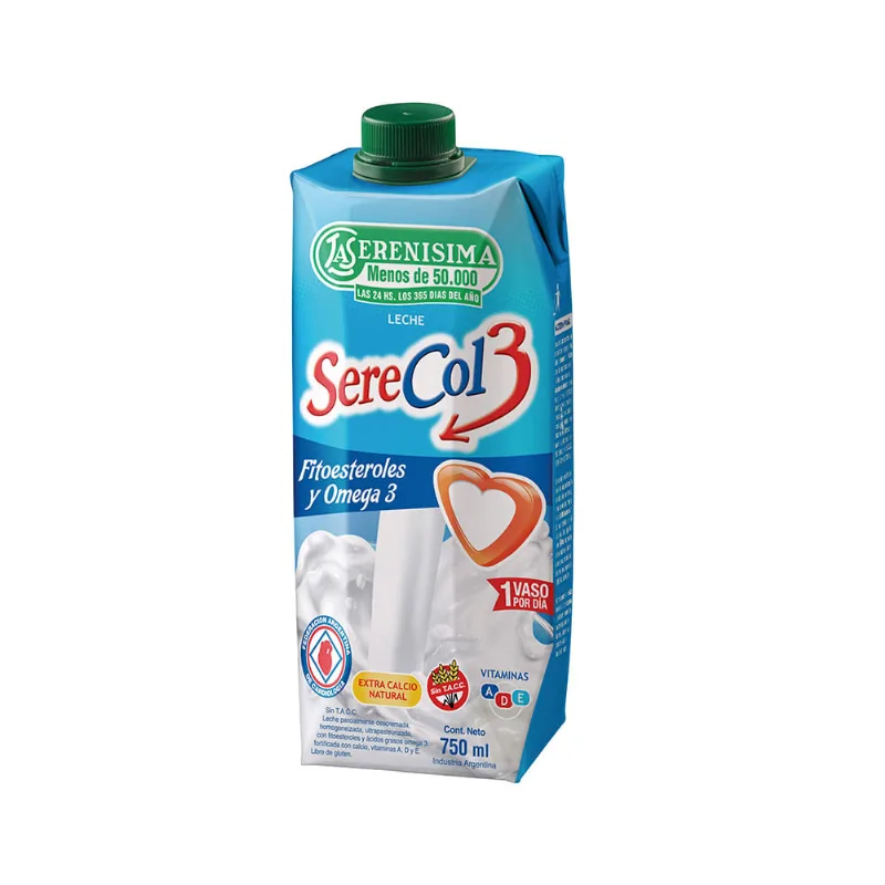 Alim Serecol A Base De Leche Brick 750 Cc Leche Serecol Brick 750 Ml
