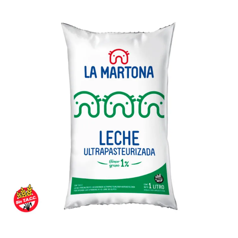 Leche Descremada 1la Martona Sachet 1l