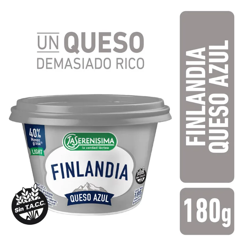 Queso Procesado Finlandia Azul 180g