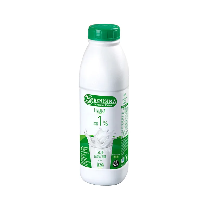 Leche Uat Liviana 1% La Serenisima Descremada 1 L