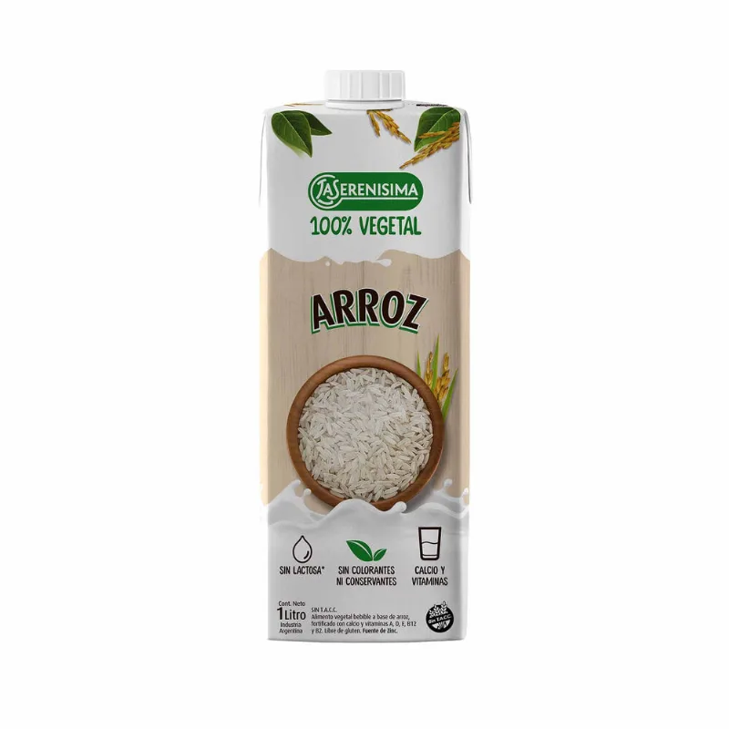 Alimento bebible a base de arroz La Serenísima 1 l.