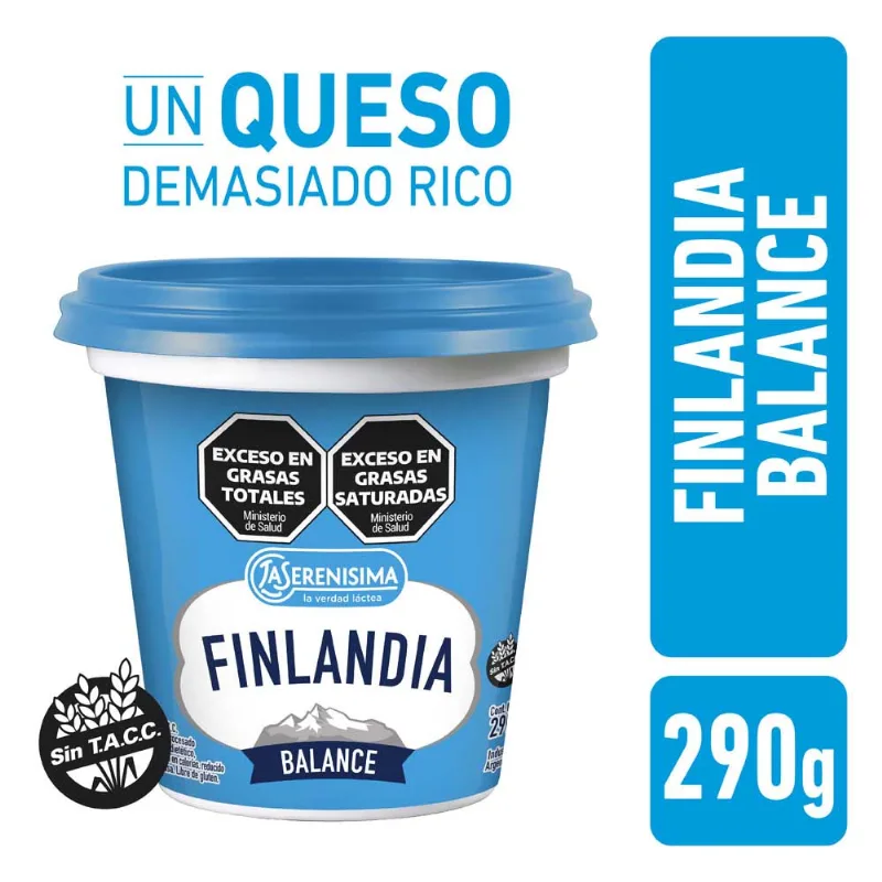 Queso Untable Finlandia Balance 290 Gr