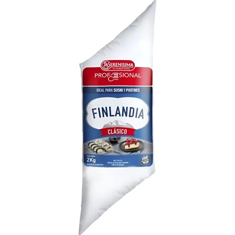 Queso untable clásico Finlandia manga 2 kg