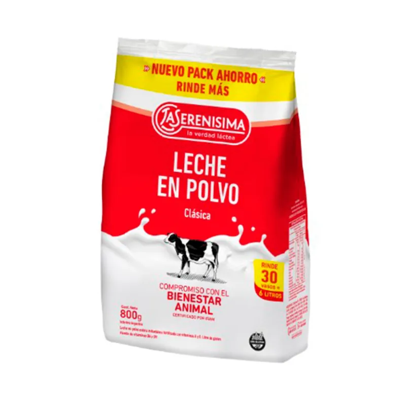 Leche en Polvo Clásica 800 Grs La Serenisima