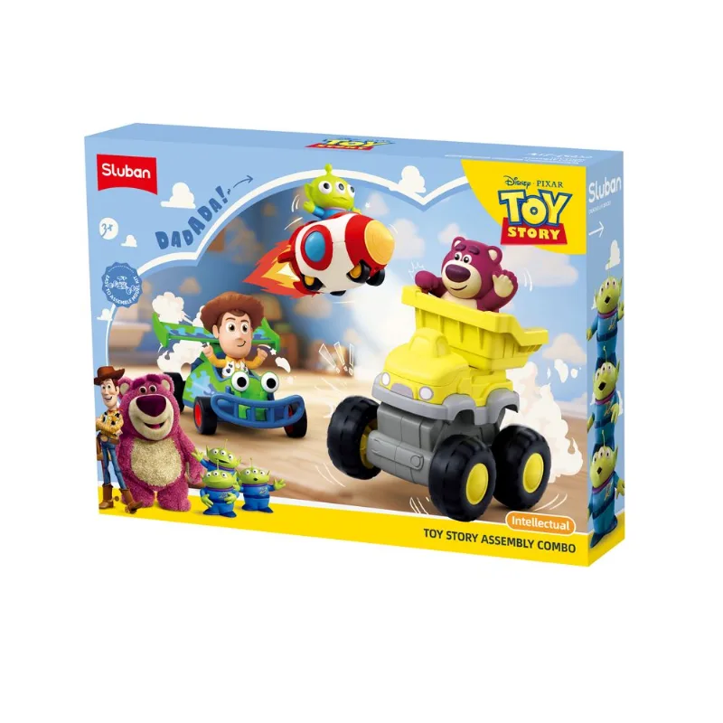 Set de Vehículos Toy Story De Fricción 26 Piezas