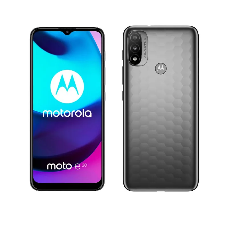 Celular libre Motorola E20 2gb 32gb XT2155-1 grafito