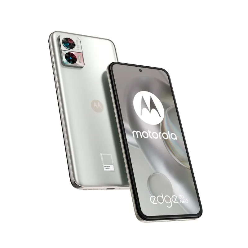 Celular libre Motorola 30 edge neo 8gb RAM 128gb plata