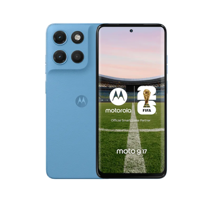 Celular Motorola Moto G17 4G 256GB 4GB RAM Aloaskan Blue