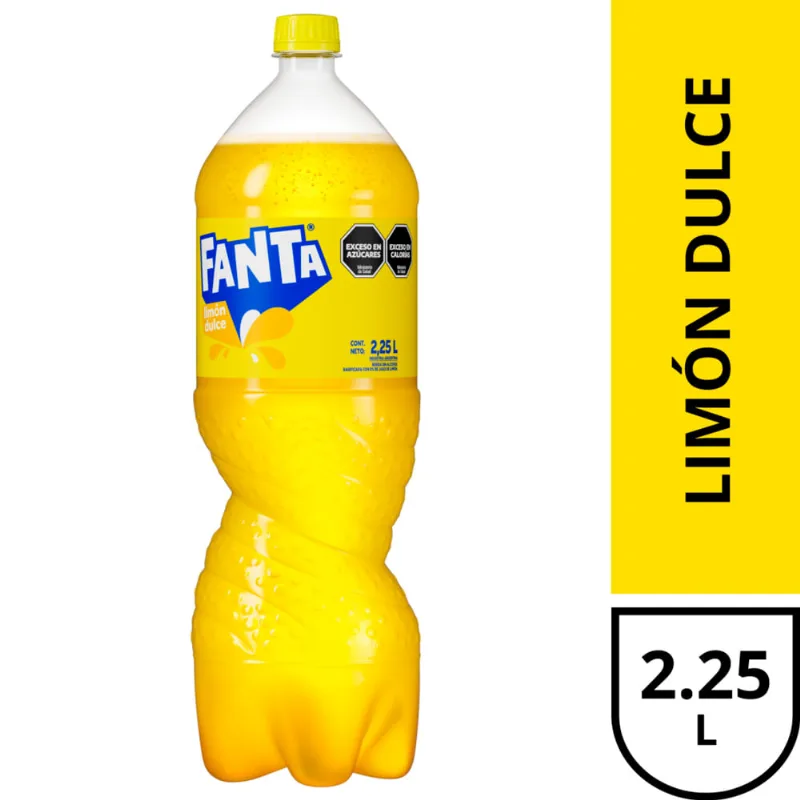 Gaseosa Sabor Limón 2,25 Lts Fanta