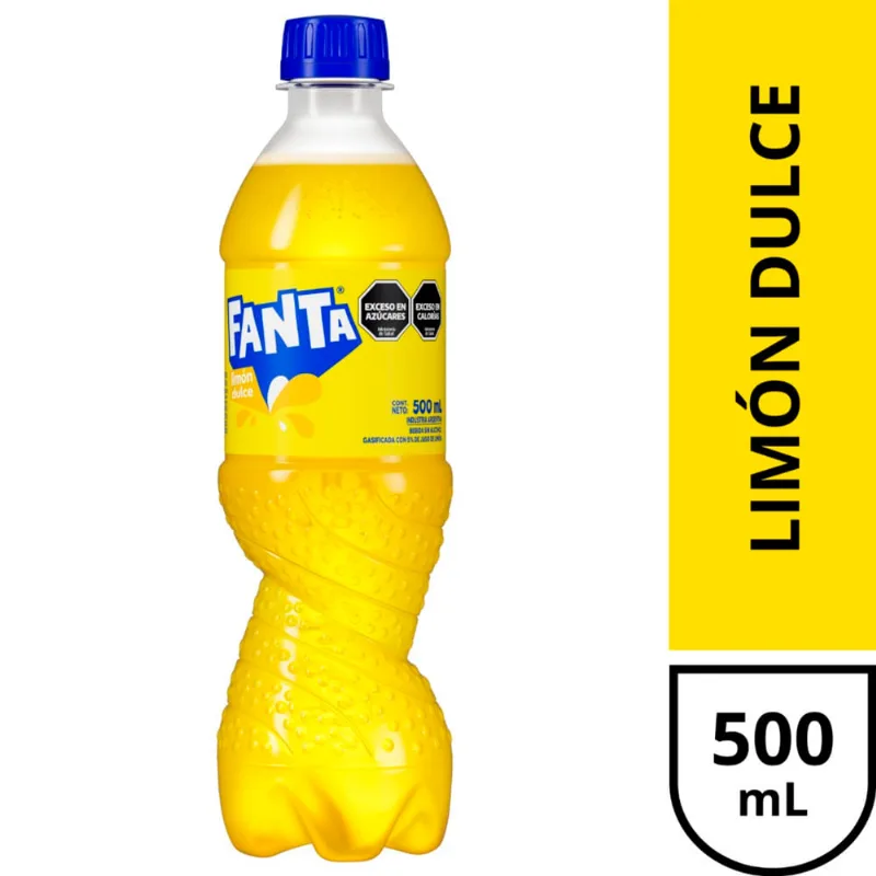 Gaseosa Sabor Limón 500 Ml Fanta