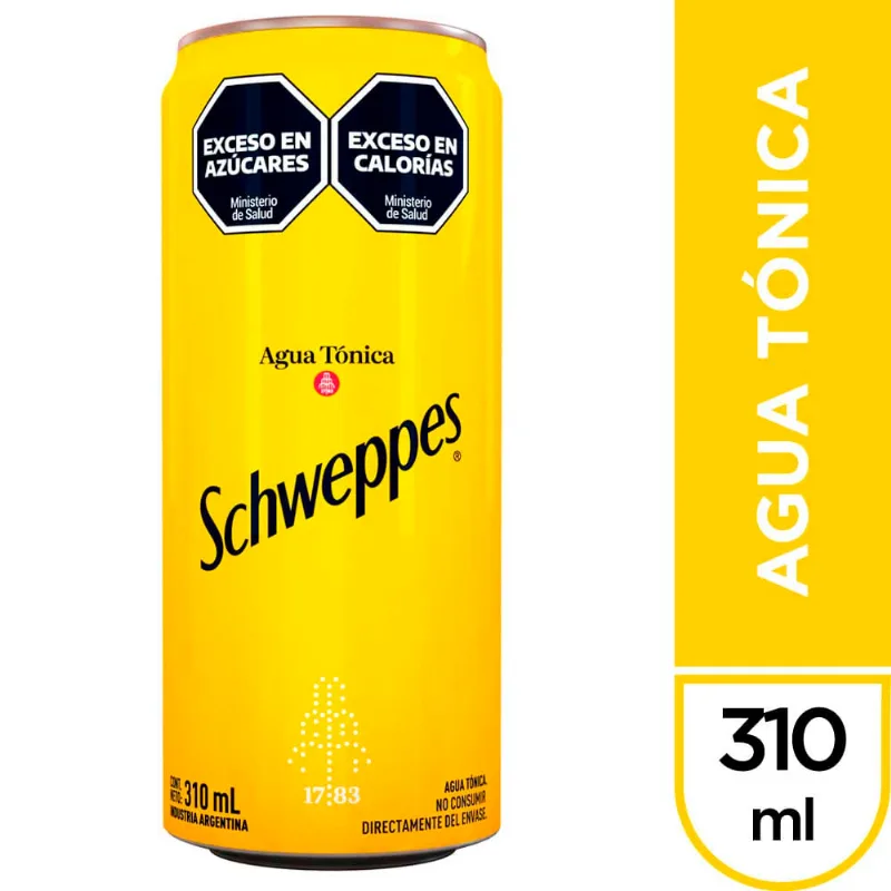 Schweppes Tónica 310 Ml Agua Tónica 310 Ml Schweppes
