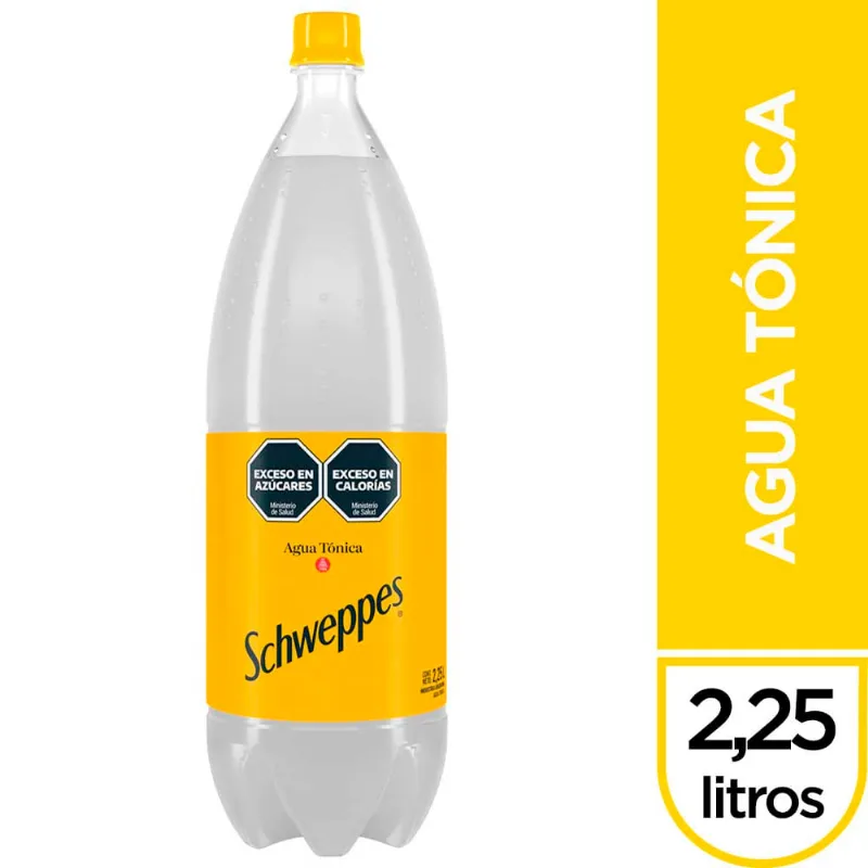 Gaseosa Tónica 2.25 Lts Schweppes