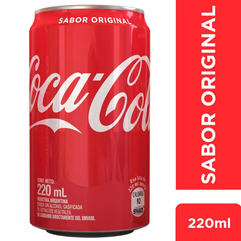 Gaseosa Coca Cola Coca-cola Sabor Original 220 Ml