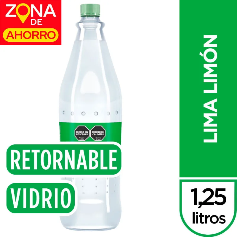 Gaseosa Sabor Lima Limón 1.25 Lts Retornable Sprite