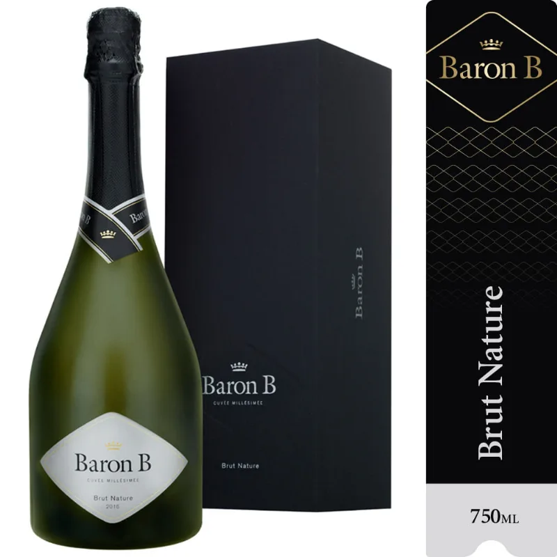 Champagne Baron B Brut Nature 750 Cc