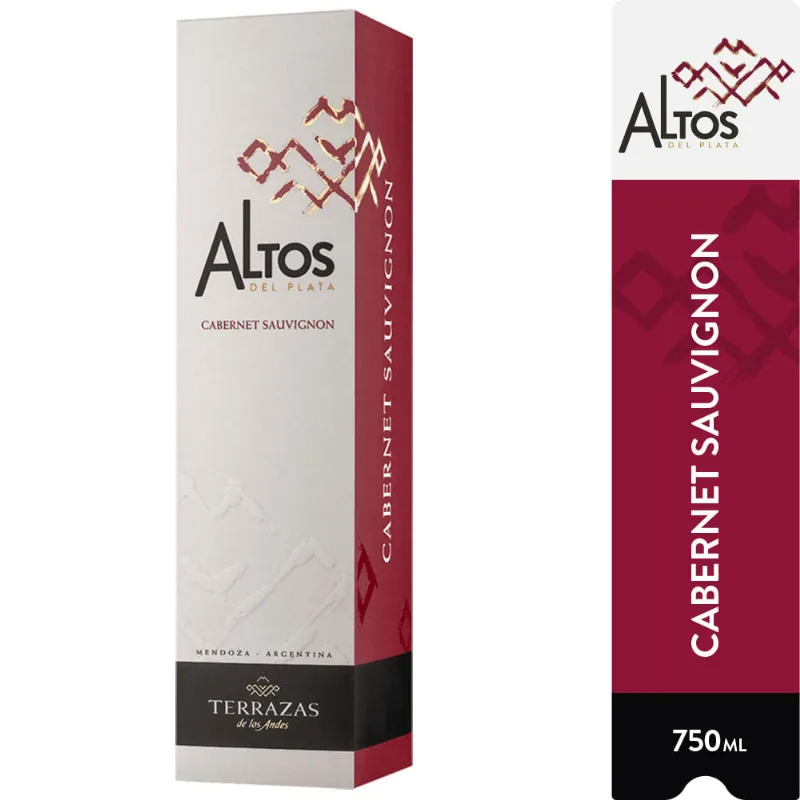 Vino Tinto Altos Del Plata Cabernet Sauvignon 750 Ml
