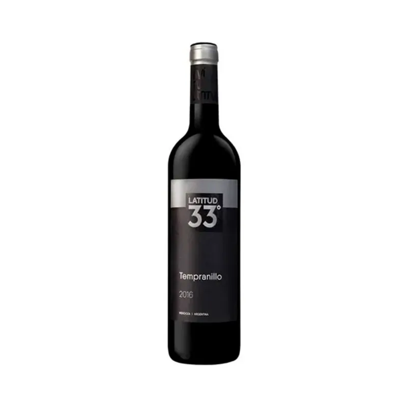 Vino Tinto Latitud 33 Tempranillo 750 Cc