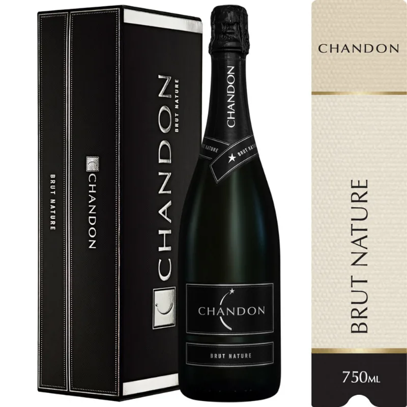 Espumante Chandon Brut Nature Estuche 750 Ml