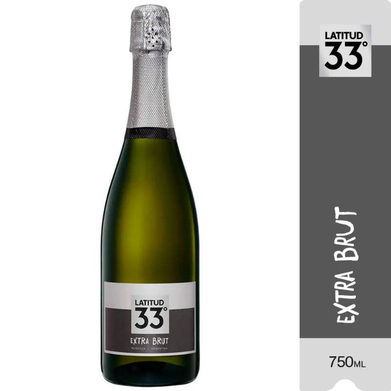 Espumante Latitud 33° Extra Brut 750 Ml