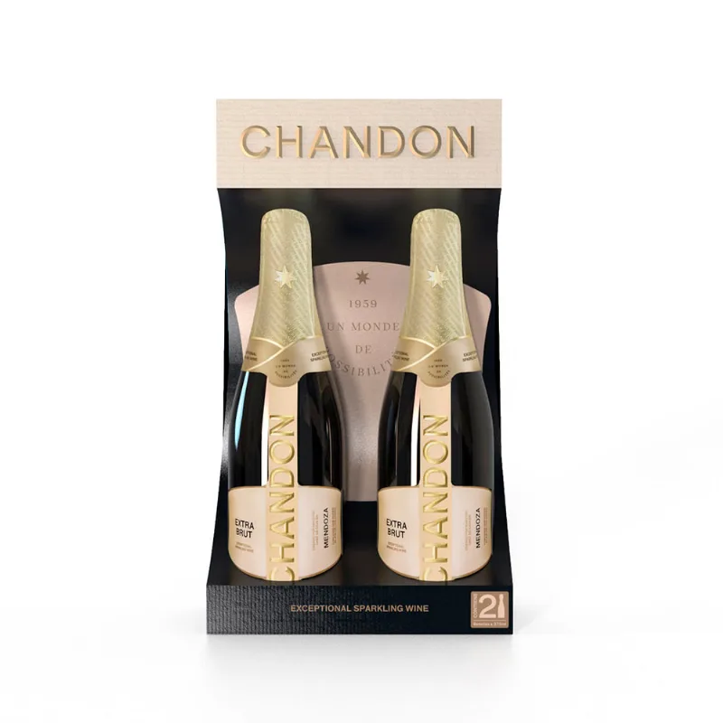 Champagne Chandon Extra Brut 375 Ml x 2 Un