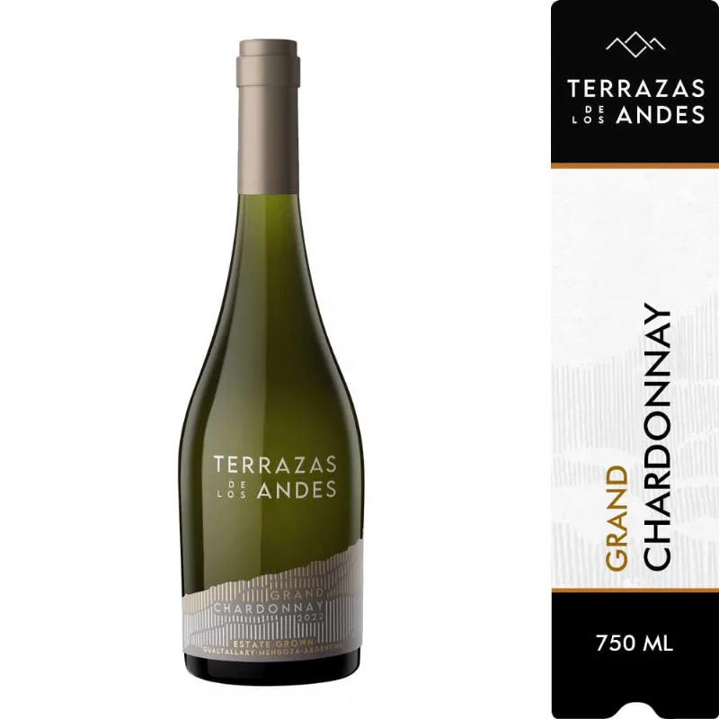 Vino Blanco Grand Chardonnay Terrazas de los Andes 750 Ml Vino Blanco Terrazas De Los Andes Grand Chardonnay 2021 750 Ml