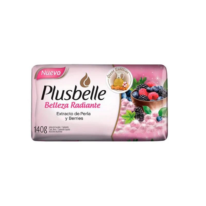 Jabón Plusbelle Belleza Radiante 140 Gr