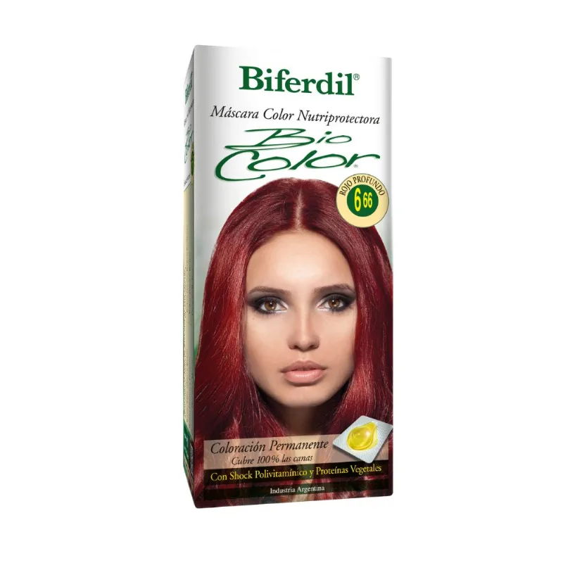 Coloración Permanente Biferdil Bio Color