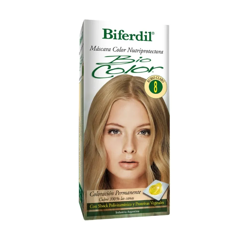 Coloración Permanente Biferdil Bio Color