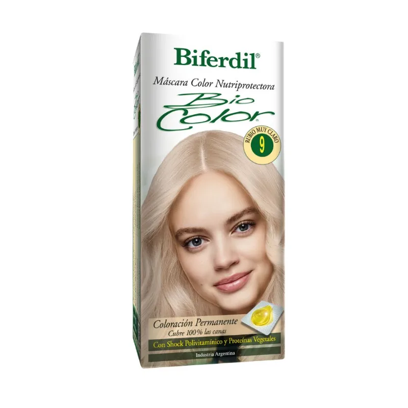 Coloración Permanente Biferdil Bio Color