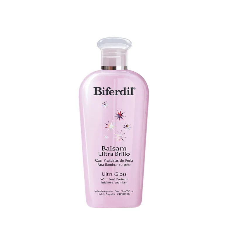 Bálsamo Biferdil Ultra Brillo con Proteínas de Perlas x 255 ml