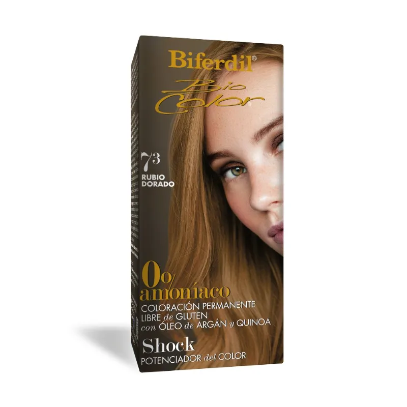Coloración Permanente Biocolor 0% Amoníaco 7.3 Rubio Dorado