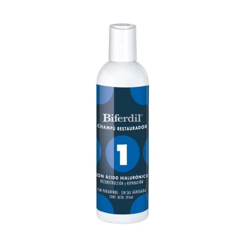 Shampoo Biferdil con Ácido Hialurónico x 295 ml
