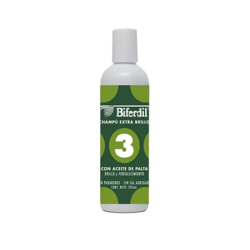 Shampoo 3 Con Aceite De Palta 295 Ml