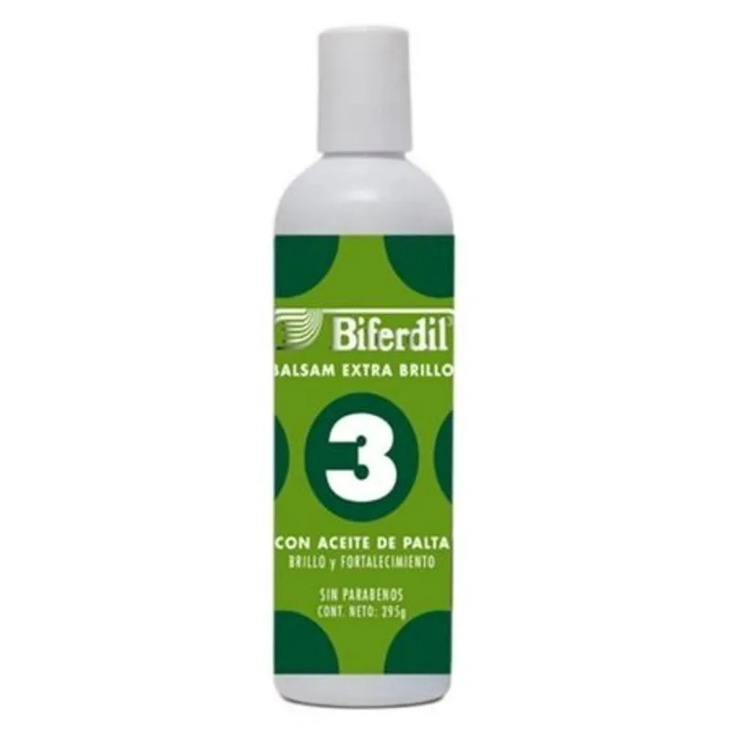 Balsam Extra Brillo 3 Con Aceite De Palta 295 Ml