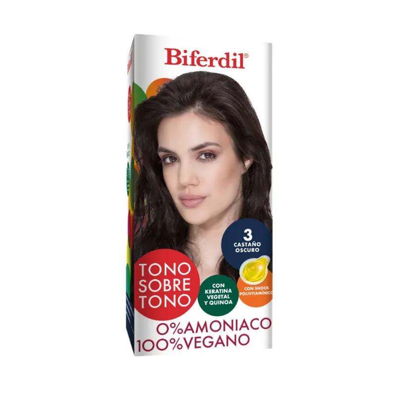 Coloración Permanente Biferdil Tono sobre Tono