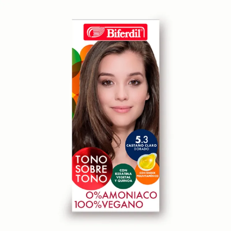 Coloración Permanente Biferdil Tono sobre Tono